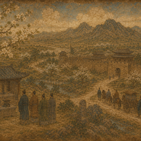 Ancient-style visual for the 杜 surname