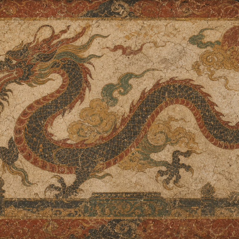 Ancient-style visual for the 刘 surname