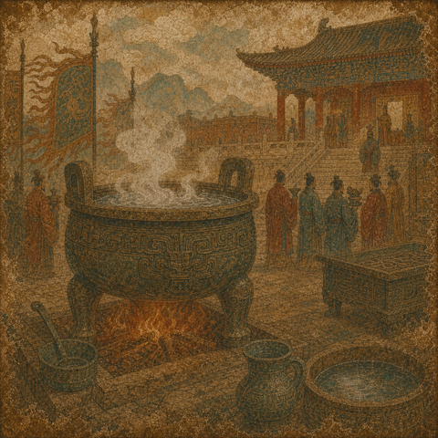 Ancient-style visual for the 汤 surname