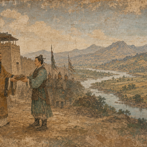 Ancient-style visual for the 唐 surname